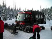 Cat skiing with the Big Red Cats