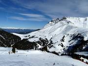 View from Pampeago towards Obereggen