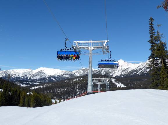 Madison 8 - 8pers. High speed chairlift (detachable) with bubble and seat heating