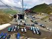 Sondrio: access to ski resorts and parking at ski resorts – Access, Parking Passo dello Stelvio (Stelvio Pass)