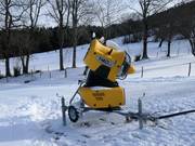 Snowmaking in the children's area