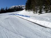 Free conveyor belt Jøkulbåndet at the mid-station
