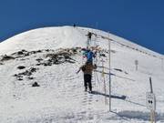 Ascent to Peak 8 Summit at 3963 m