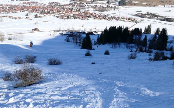 Ski resorts for advanced skiers and freeriding Ammergauer Alpen – Advanced skiers, freeriders Steckenberg – Unterammergau