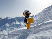 The snow cannon could, but doesn't have to