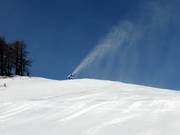 Snow cannon on the Blauspitz