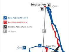 Trail map Inselsberg – Bad Tabarz
