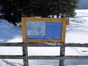 Mallnitz cross-country trail map