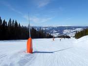 Snow lances in Hafjell