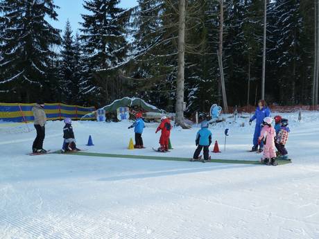 Family ski resorts Upper Franconia (Oberfranken) – Families and children Ochsenkopf