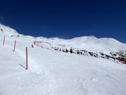 View over the Ankogel ski area from the valley run
