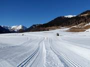 Cross-country ski trails in Nauders