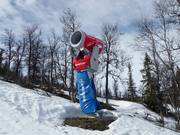 High-performance snow cannon in Hemsedal