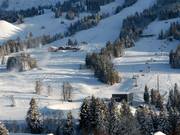 Easy slopes: Idealhang, Zubringer and Schwanden