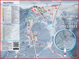 Trail map Alpe di Mera – Scopello