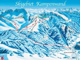Trail map Kampenwand – Aschau im Chiemgau