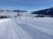 Easy slope at the Maisilift near the MK Maiskogelbahn mid-station