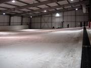 Beginner slope with conveyor belt