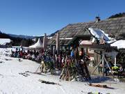 Edelweiss Hut at the Klösterle valley station