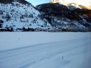 Cross-country ski trails in Täsch