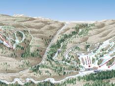 Trail map Black River Basin (Snowriver Mountain Resort)
