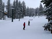Easy slope at the Explorer chairlift