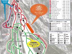 Trail map Ikenotaira Onsen