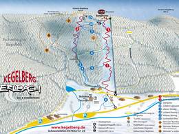 Trail map Kegelberg – Erlbach