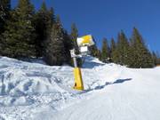 Snow cannons on the Gerlosplatte