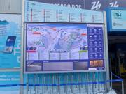 Slope map with current operating information in La Thuile