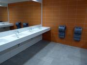 Clean sanitary facilities at the Eisgrat lift