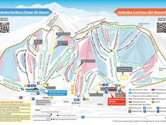 Trail map Hakuba Cortina