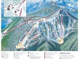 Trail map Grouse Mountain