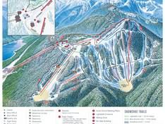 Trail map Grouse Mountain