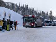 Ski bus in Solitude
