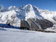View from the Kanzel to Ortler with Langenstein