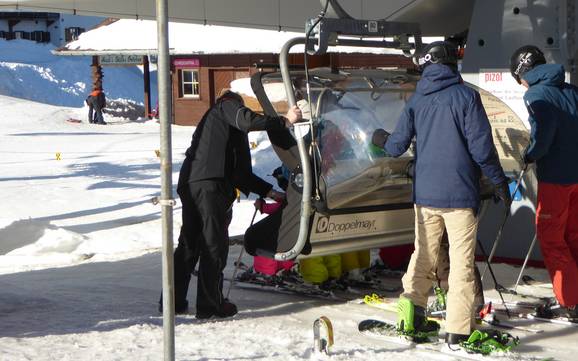 Alpine Rhine Valley (Alpenrheintal): Ski resort friendliness – Friendliness Pizol – Bad Ragaz/Wangs