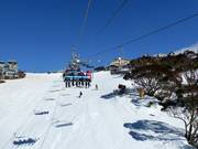 The Village chairlift takes you directly to Hotham Central.