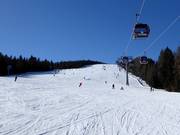 Easy slope 2 at the 10-seater gondola lift Kreischberg