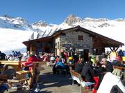 Mountain hut tip Glünetta