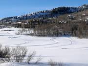 Cross-country trails around Park City