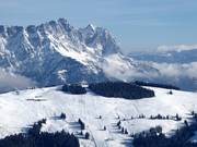 Brandstadl in Scheffau in front of the Wilder Kaiser