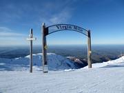 Several challenging downhill runs start at the Virgin Mile