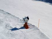 Snow cannons in Verbier