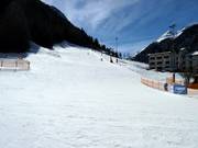 The slope at the Dorflift in Feichten