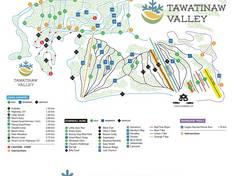 Trail map Tawatinaw Valley