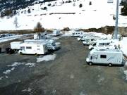 Motorhome parking in Montgenèvre