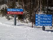 Slope signage