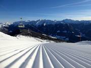 Perfectly groomed slopes await you in the Rosskopf ski area.