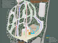 Trail map Yawgoo Valley